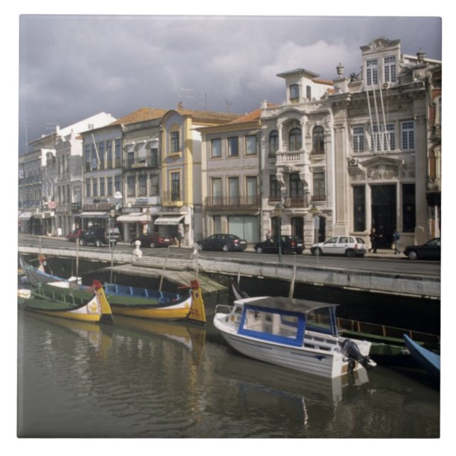 Portugal, Aveiro. Moliceiros (coleta de algas mari (Frente)