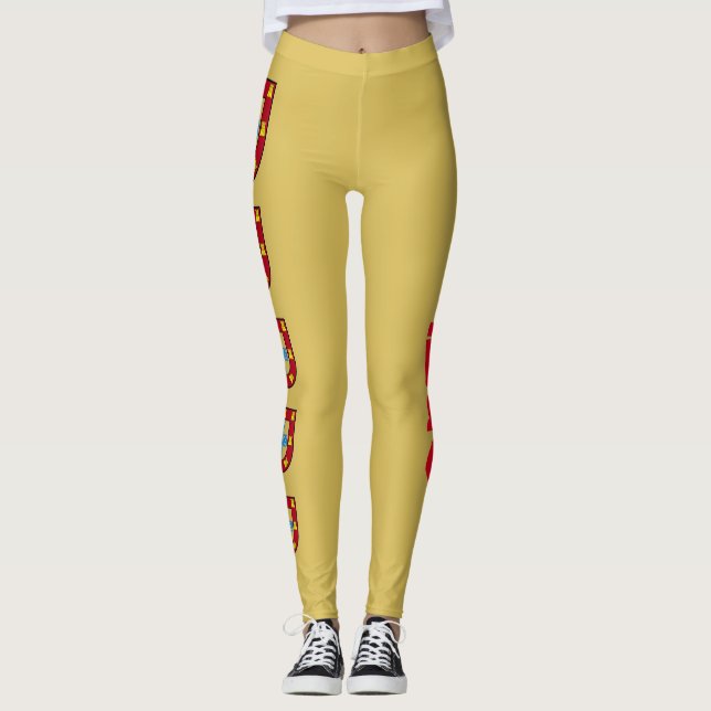 Portugal Crest - Leggings (Frente)