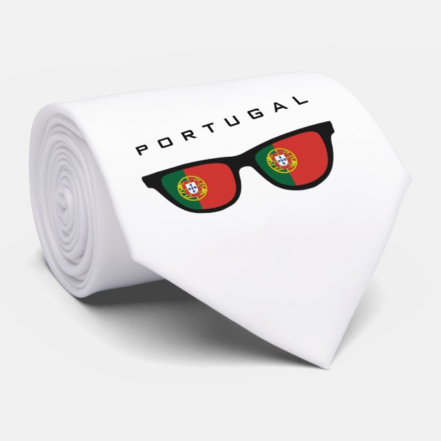 Portugal Espalha texto personalizado e gravata a c (Rolled)