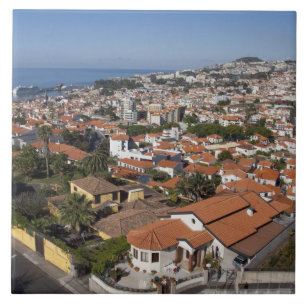 Portugal, Ilha da Madeira, Funchal. Teleférico