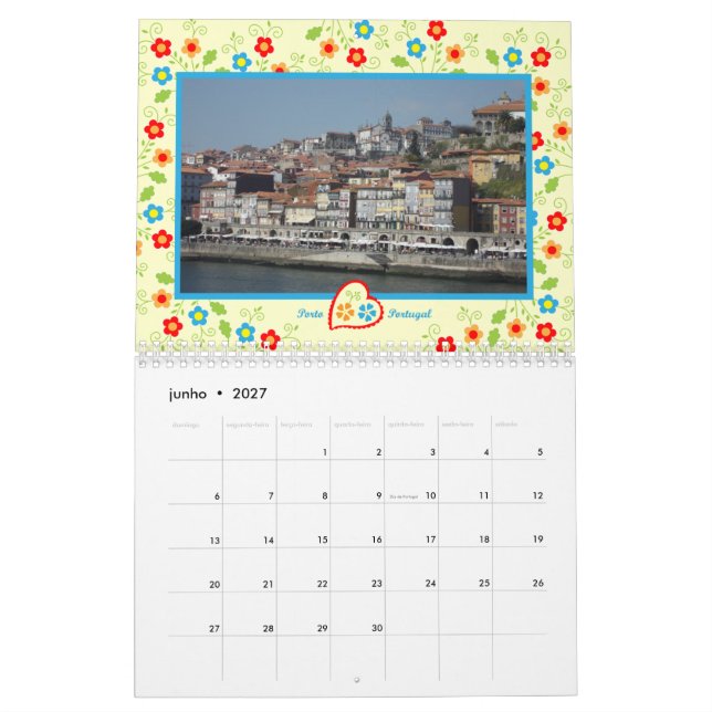 Portugal no Calendário de Fotos (Jun 2027)