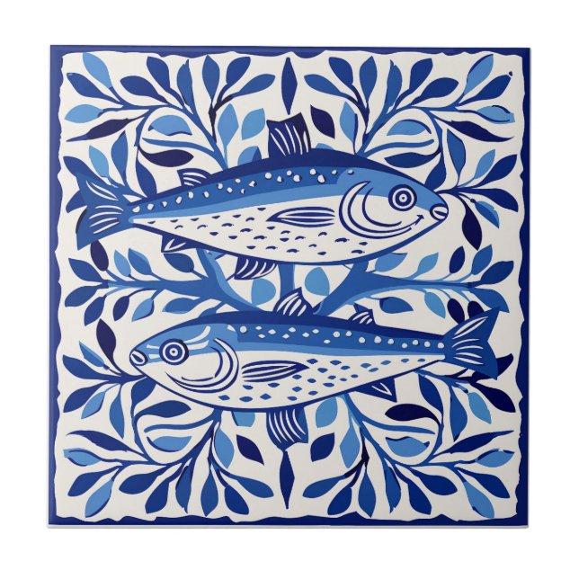 Portuguese Blue and White Sardine (Frente)