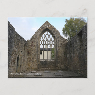 Portumna Priory Ruin Irlanda Cartão postal