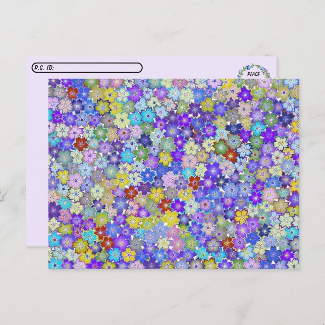 Pós-travessia - Belo Cartão Oral Colorido (Frente/Verso)