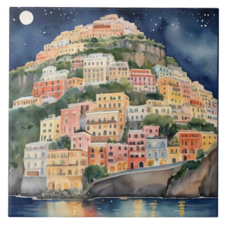 Positano Night, Itália, Costeira Italiana