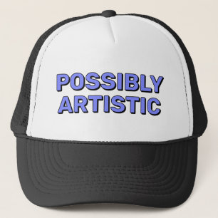 Possivelmente Artístico™ Boné de Caminhoneiro