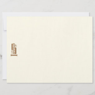 Posso Construí-lo 8.5" x 11" Papel Timbrado e Enve