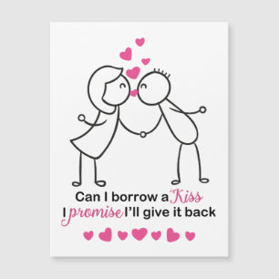 Posso eu peço um design bonito do casal do beijo