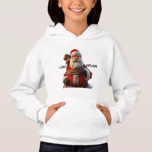 Posso Explicar, Cartoon Papai Noel E Little Boy