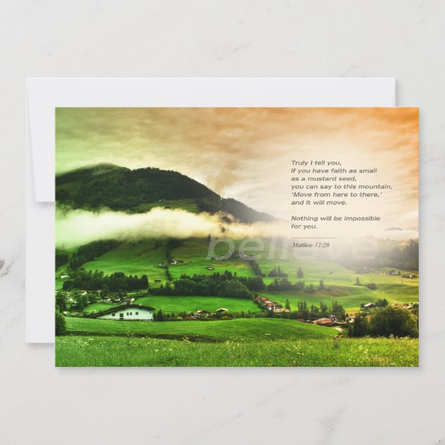 Posso fazer tudo através do Cartão-postal Inspirad (Frente)