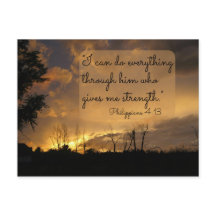 Posso Fazer Tudo O Que Os Philippianos Cartões 4:1