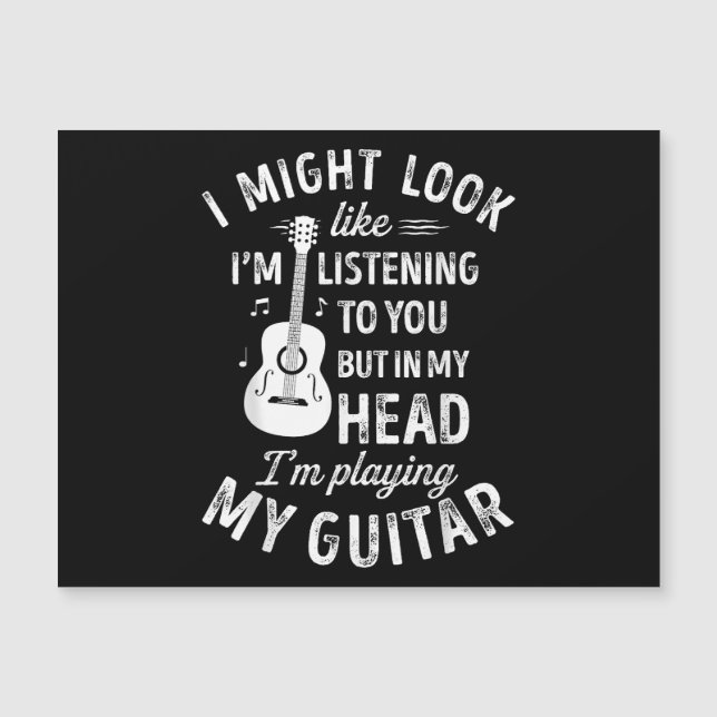 Posso parecer que estou ouvindo você, Guita Engraç (Frente)