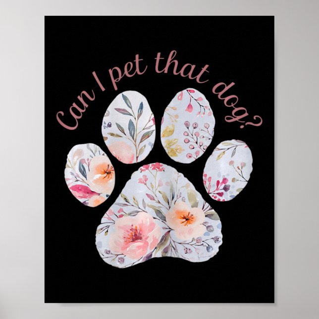 Posso Pôr Aquela Impressão De Caneta Floral De Aqu (Frente)