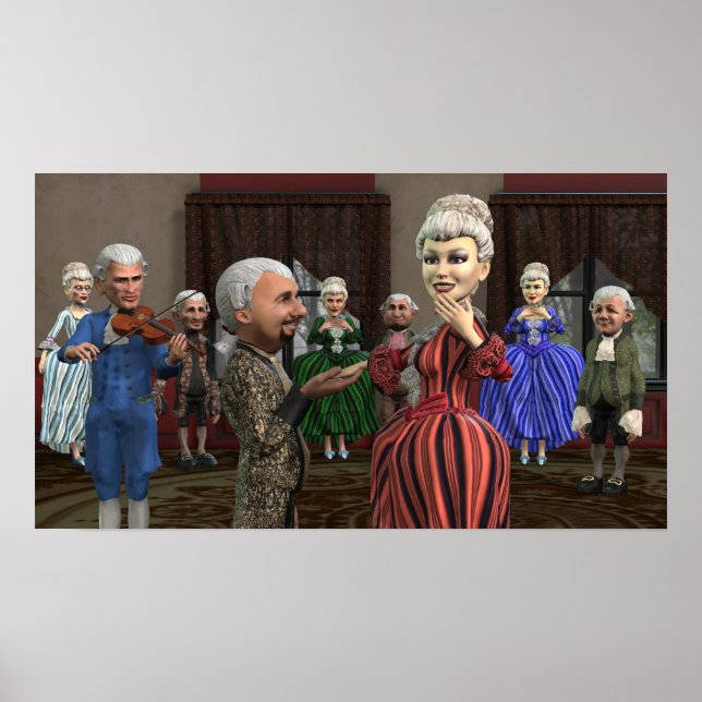 Posso Ter Esta Dança? - Poster pequeno (Frente)