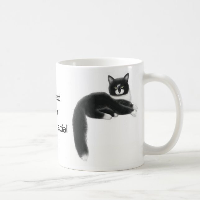 Possuído por uma caneca especial do gato (Direita)