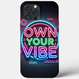 Possuir a sua vibração - capas de iphone neon