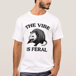 Possum A Tela é Camisa Feral, Engraçado Possum Mem