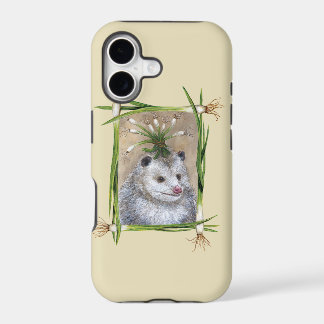 Possum de festa em borda de cebolinha