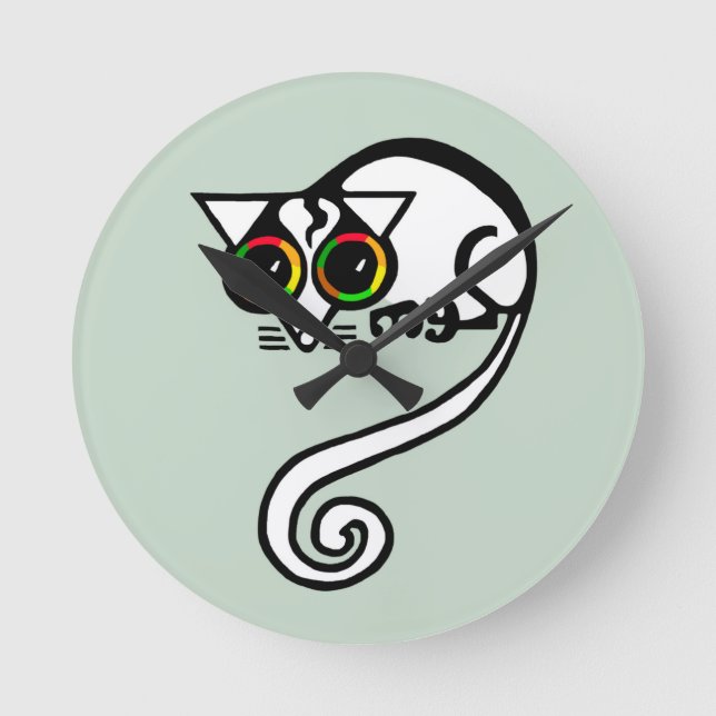 Possum - relógio redondo (Frente)