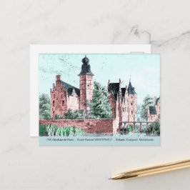 Postal 1729 A. de Haen Dutch Kasteel WESTERVELT Cartão po