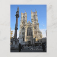 Abadia de Westminster, cartão de Londres