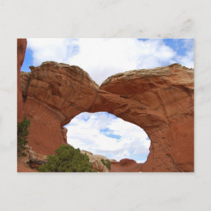 Postal Arch Quebrado, Arches National Park, Utah, Cartão