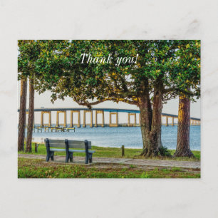 Postal Banco e Ponte do Parque de Navarra Cartão de Agrad
