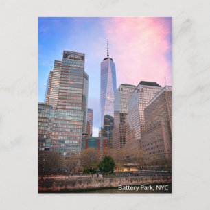 Postal Bateria Park de Staten Island Ferry NYC Cartão pos