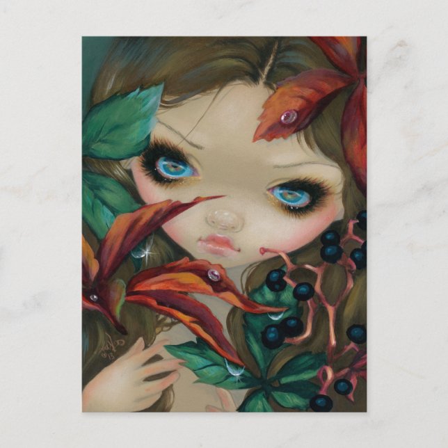 Postal "Beleza Venenosa X: Virginia Creeper" Cartão posta (Frente)