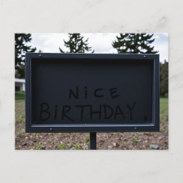 Postal Belo Cartão de Aniversário
