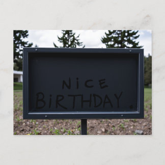 Postal Belo Cartão de Aniversário