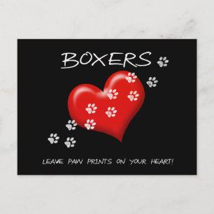 Postal Boxers deixam pegadas no nosso cartão de Posto ca