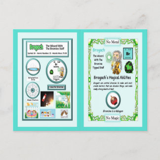 Postal Brogach - Cartão de Comércio de Bromo