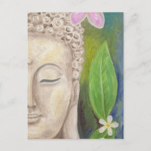 Postal Buddha enfrenta o cartão