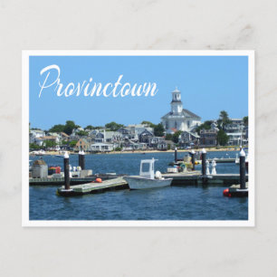 Postal Cabo Cod, Cartão de Posto MÃE Provincetown