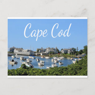 Postal Cabo Cod, Harwich MÃE Wychmere Harbor Cartão posta