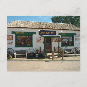 Postal Café Bluff Coyote em Amarillo, Texas   Cartão po