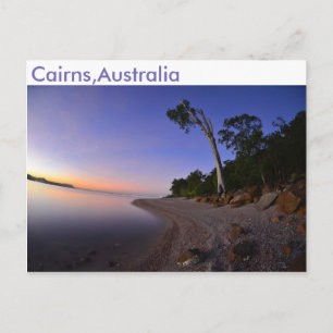 Postal Cairns, Austrália, cartão de Posto