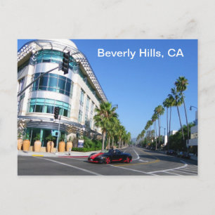 Postal Cartão bonito de Beverly Hills!