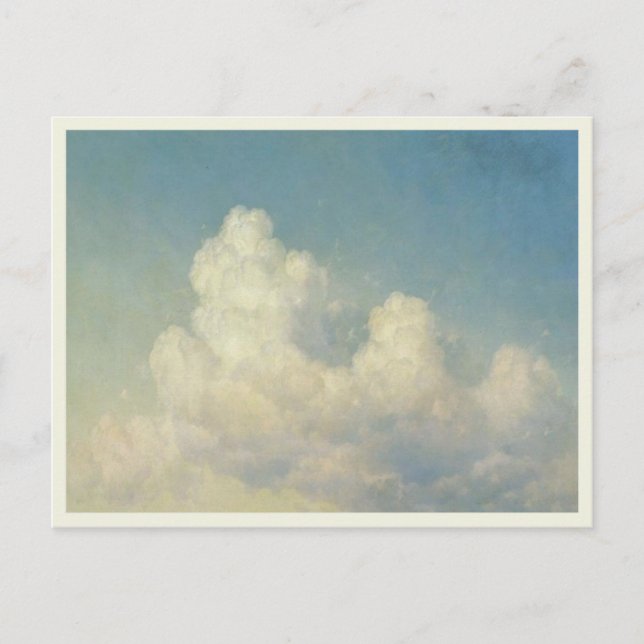 Postal Cartão com Ivan K. Aivazovsky Pintura (Frente)