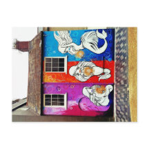 Cartão da arte da rua