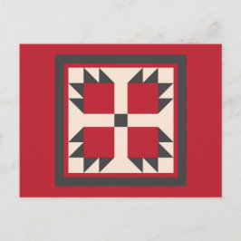 Postal Cartão da edredão - bloco do Bearcat