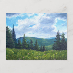 Postal Cartão da montanha de Vermont