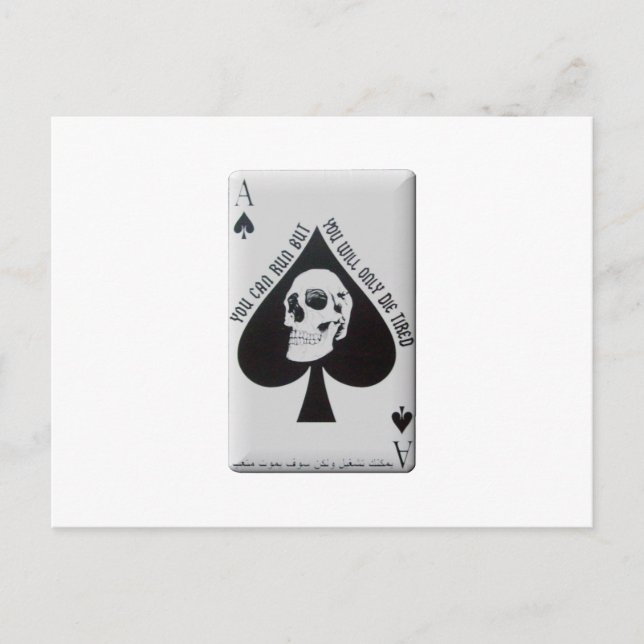 Postal Cartão da Morte do Vietnã (Frente)