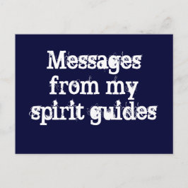 Postal Cartão das mensagens