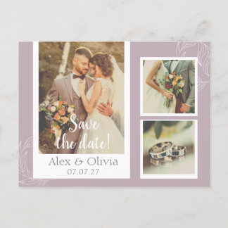 Postal Cartão de agradecimento de casamento