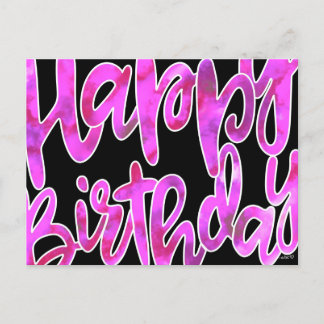Postal Cartão de Aniversário
