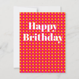 Postal Cartão de Aniversário