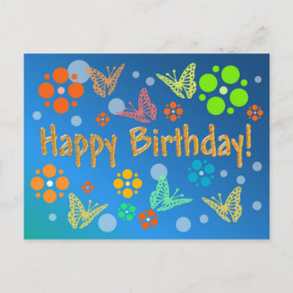 Postal Cartão de Aniversário