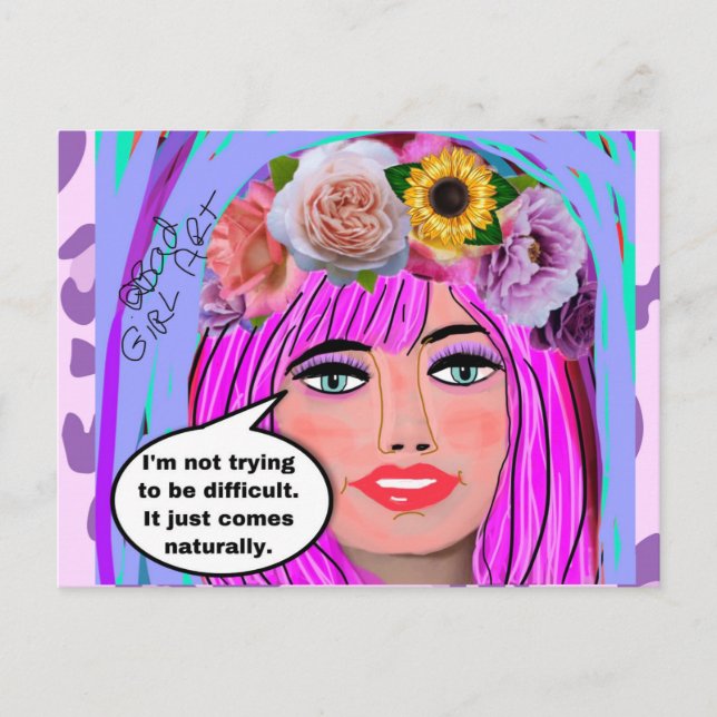 Postal Cartão de aniversário (Frente)